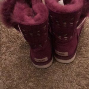 Purple ugg boots brand new- size 8